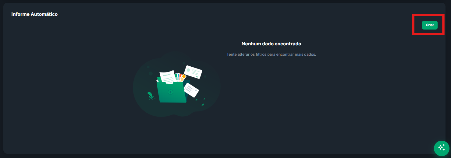 Imagem da opção informar