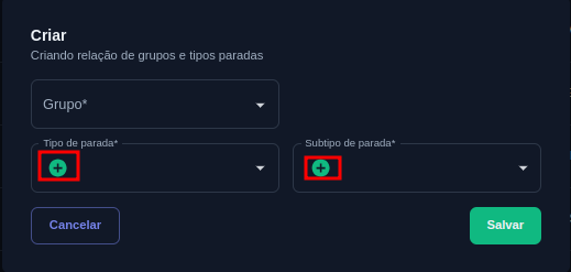 Criar tipo