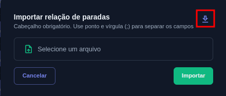 Modelo CSV